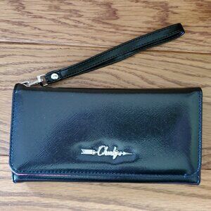 2 for $15 | Black & Pink Cheekys Wallet with a wristlet strap